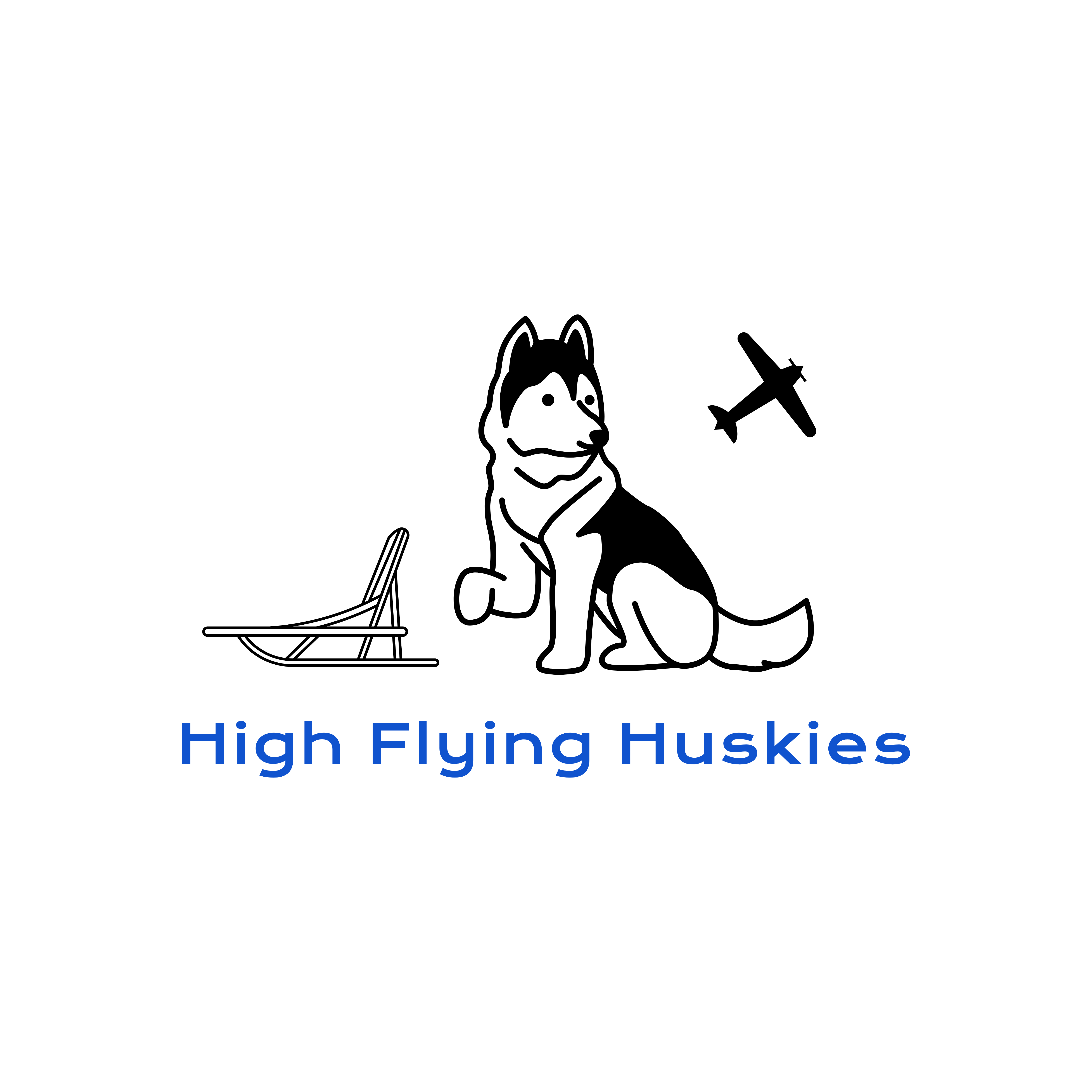 Logo-High Flying Huskies